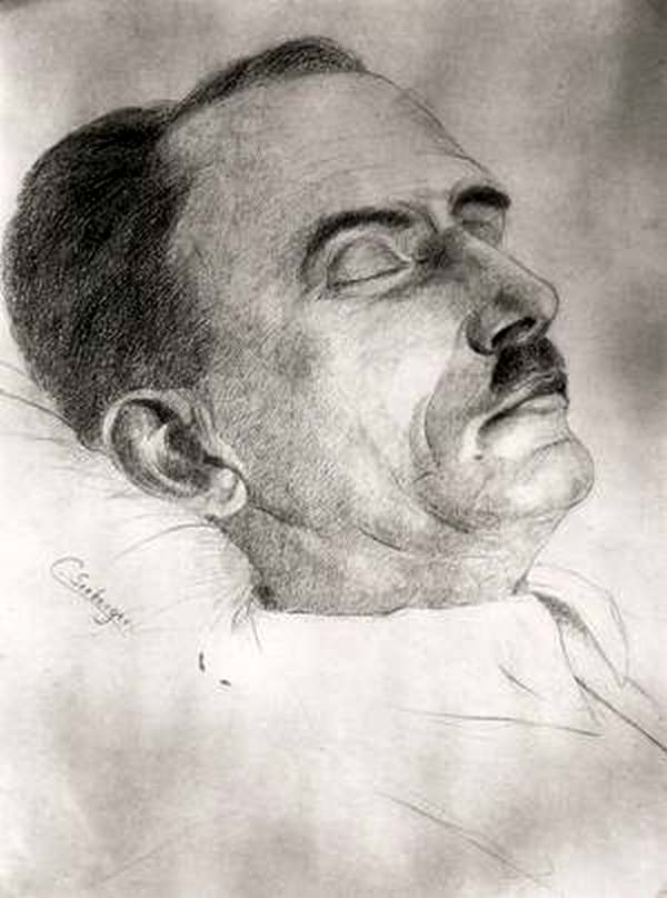 Посмертный портрет Евгения Коновальца. Автор К. Зибергер. Архив Центра исследований освободительного движения