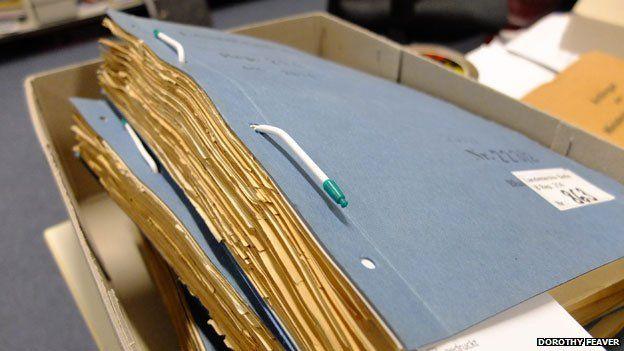 Папки с медицинскими документами