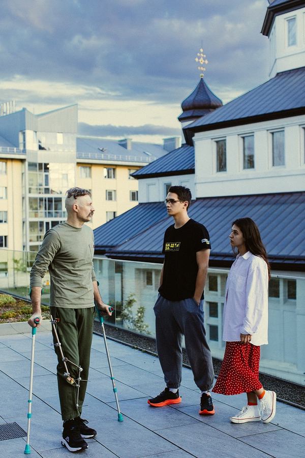 Олександр Ябчанка — тричі поранений на фронті. У серпні 2023 дістав найважчого поранення