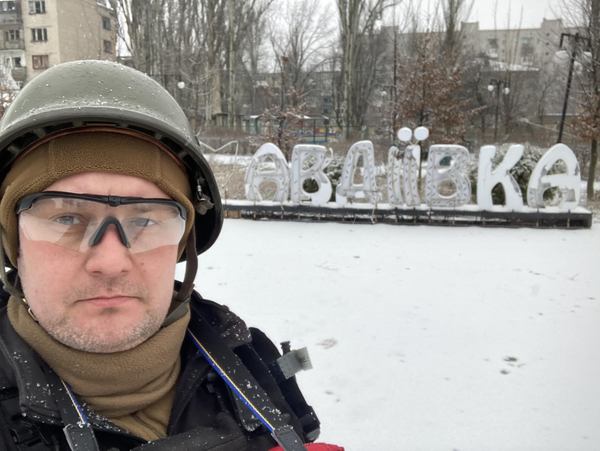 Пйотр Кашувара, Авдіївка, 2023. Джерело: особистий архів