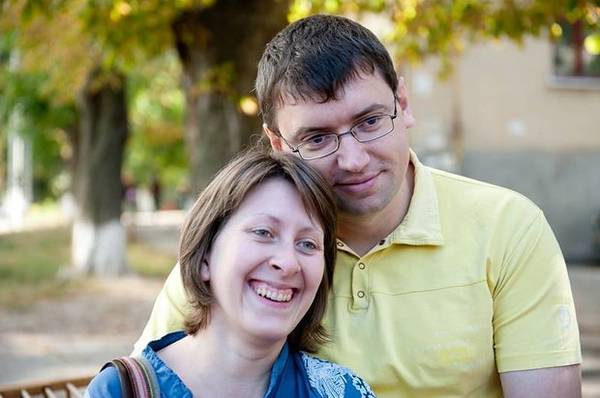 Александр с женой