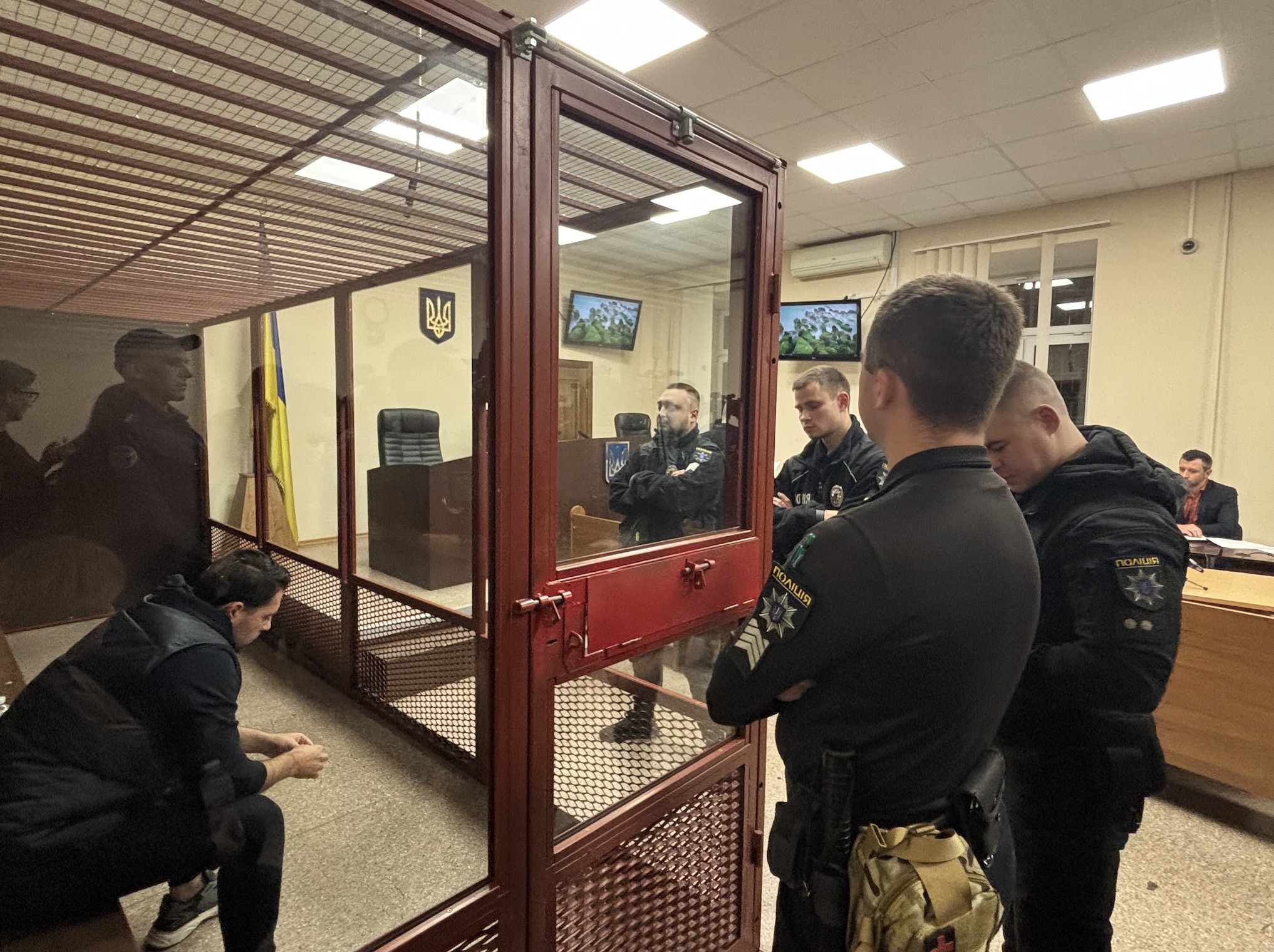 Кудрицький в клітці