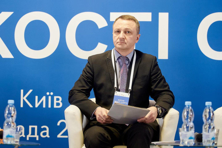 Уповноважений із захисту державної мови Тарас Кремінь. Фото із Фейсбук-сторінки Т. Креміня