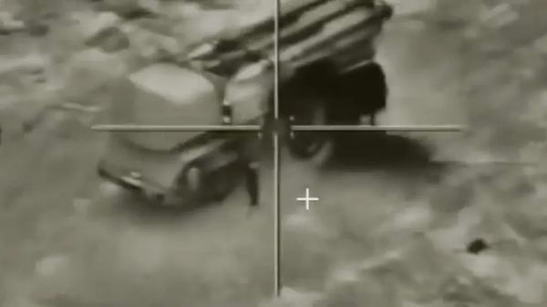 Іранська пускова установка зенітно-ракетного комплексу, що зображена на скріншоті відео, опублікованого Міністерством оборони Ізраїлю. Армія оборони Ізраїлю