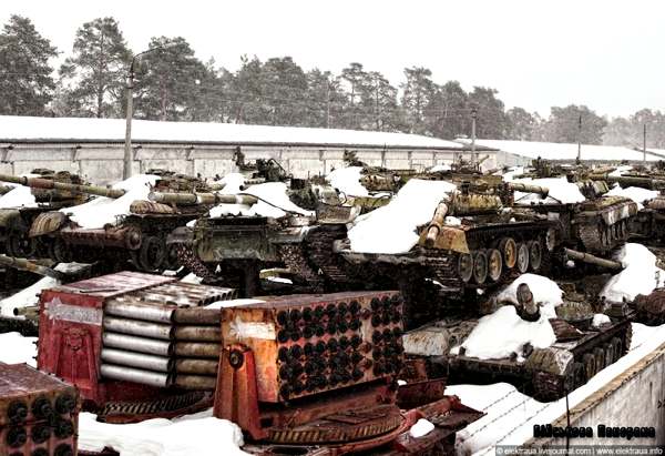 Согласно новой реформе, численность военной техники, находящейся на вооружении украинской армии, будет сокращена
