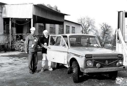 Александр Боровой (справа) и его коллега Александр Перфилов Фото: Из личного Борового Александра архива