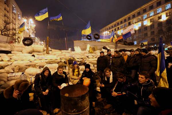 на Майдане