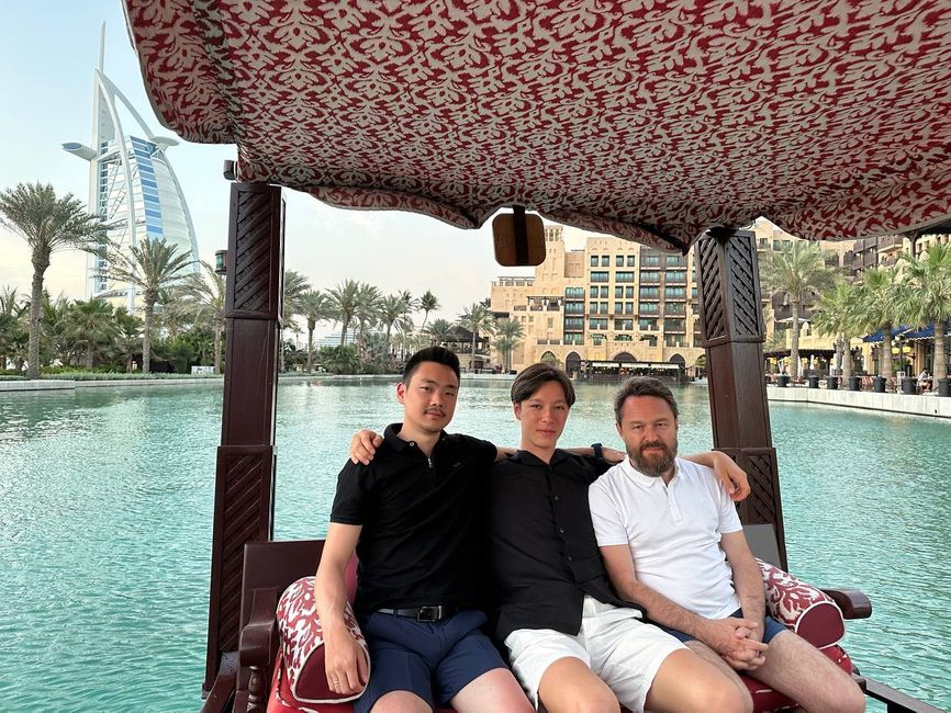 Митрополит Іларіон у Дубаї. Фото з архіву Георгія Сузукі