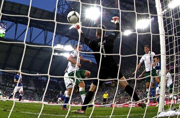 Италия - Ирландия - 2:0