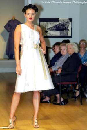 Показ одежды Караванской в Нью-Йорке