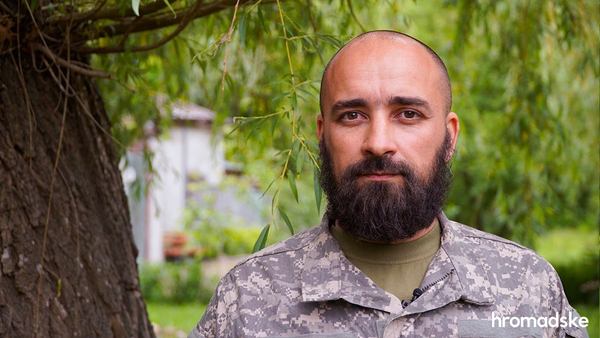 Сергій Пономаренко, командир роти 3-ї танкової бригади, Герой України Богдан Кутєпов / hromadske