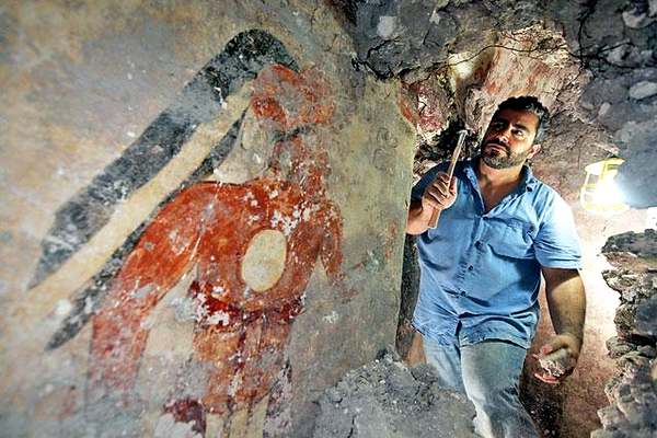 Археолог Уильям Сатурно Фото: Tyrone Turner (NATIONAL GEOGRAPHIC EPA)