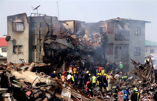 Авиакатастрофа произошла в густонаселенном районе Иджу 