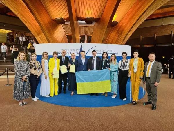 Українська делегація в ПАРЄ © rada.gov.ua