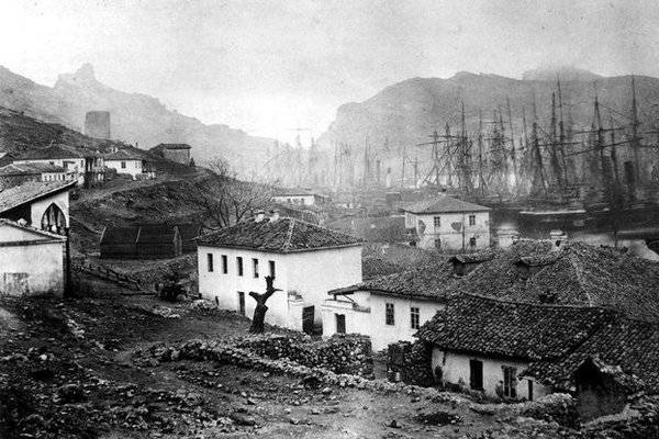 Британские корабли в Балаклавской бухте. Фото Роджера Фентона