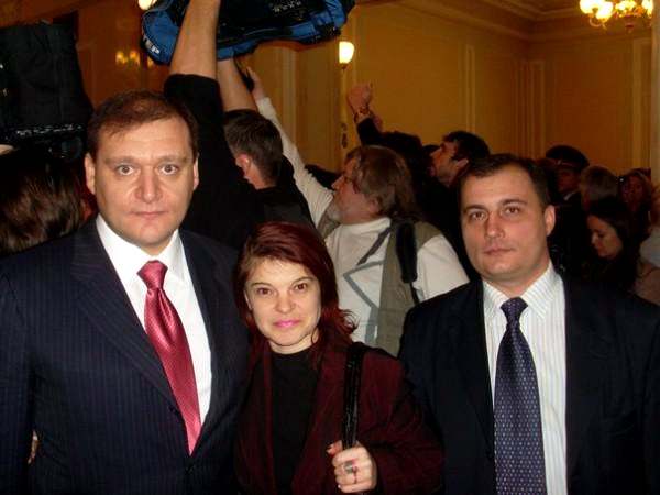 С Михаилом Добкиным, главой Харьковской облгосадминистрации.