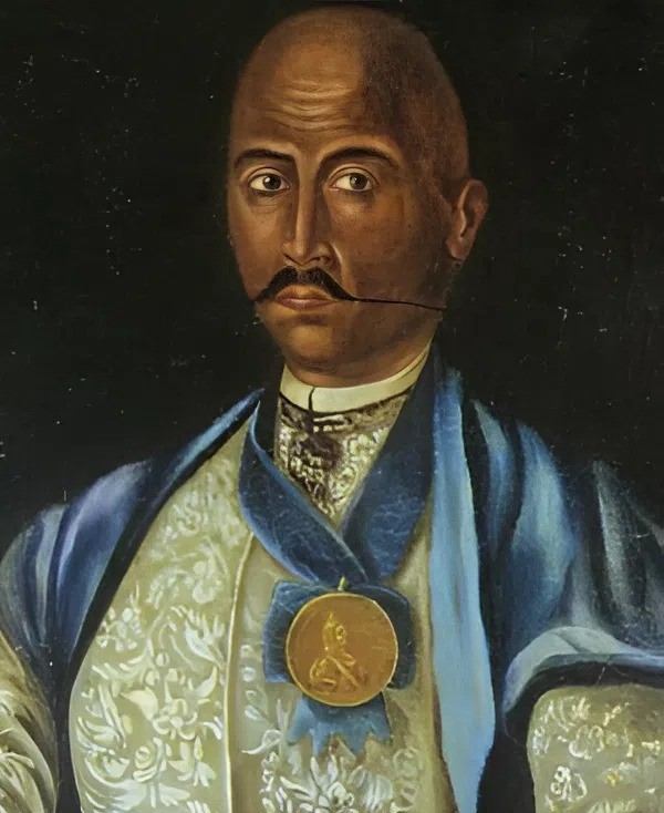 Сидір Білий. Фрагмент портрета з видання: Білецький П. Український портретний живопис XVII-XVIII ст.