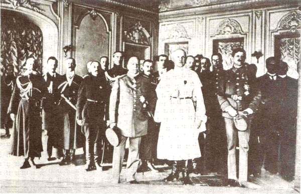 Прием в гетманском дворце