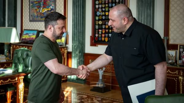 Зеленський і Умєров 12 липня, фото ОП